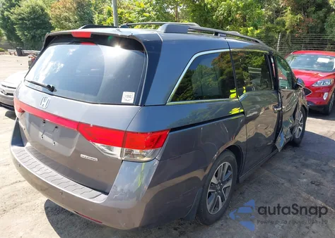 2015 Honda Odyssey Touring/Touring Elite from USA, damaged, VIN 5FNRL5H98FB085419
